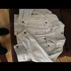 Tan jean jacket